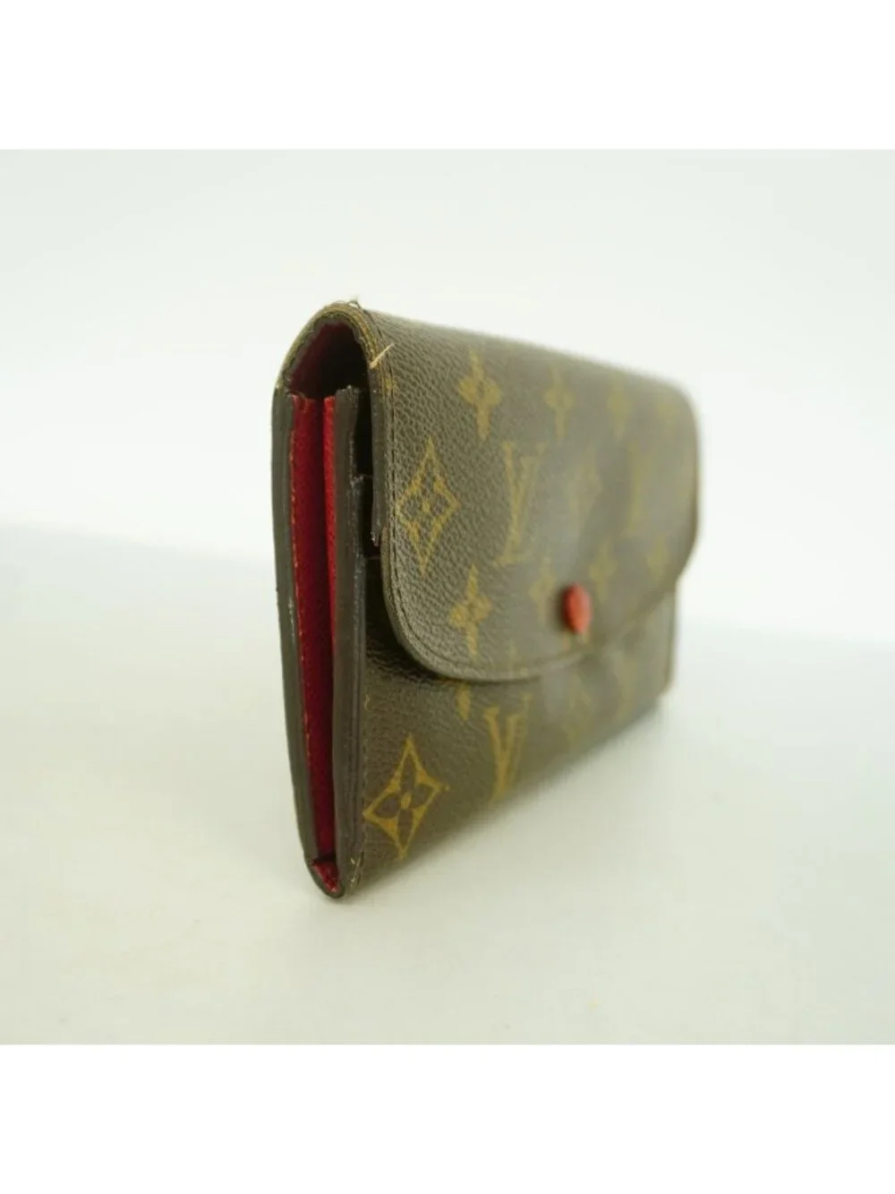 Louis Vuitton Wallet Monogram Portefeuille Emily Rouge